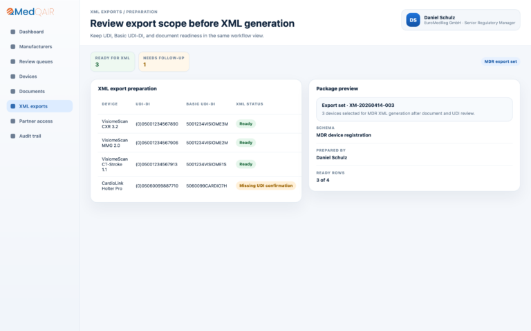 eudamed export search