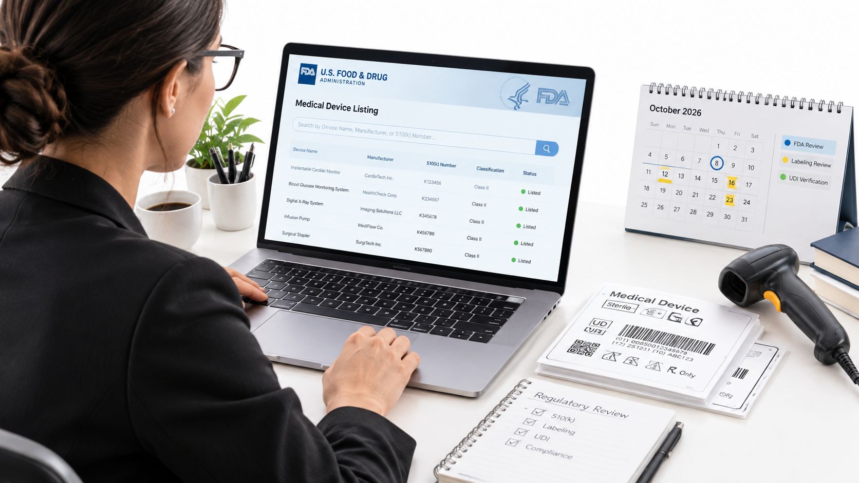 Device Listing FDA: Rules and FURLS Workflow