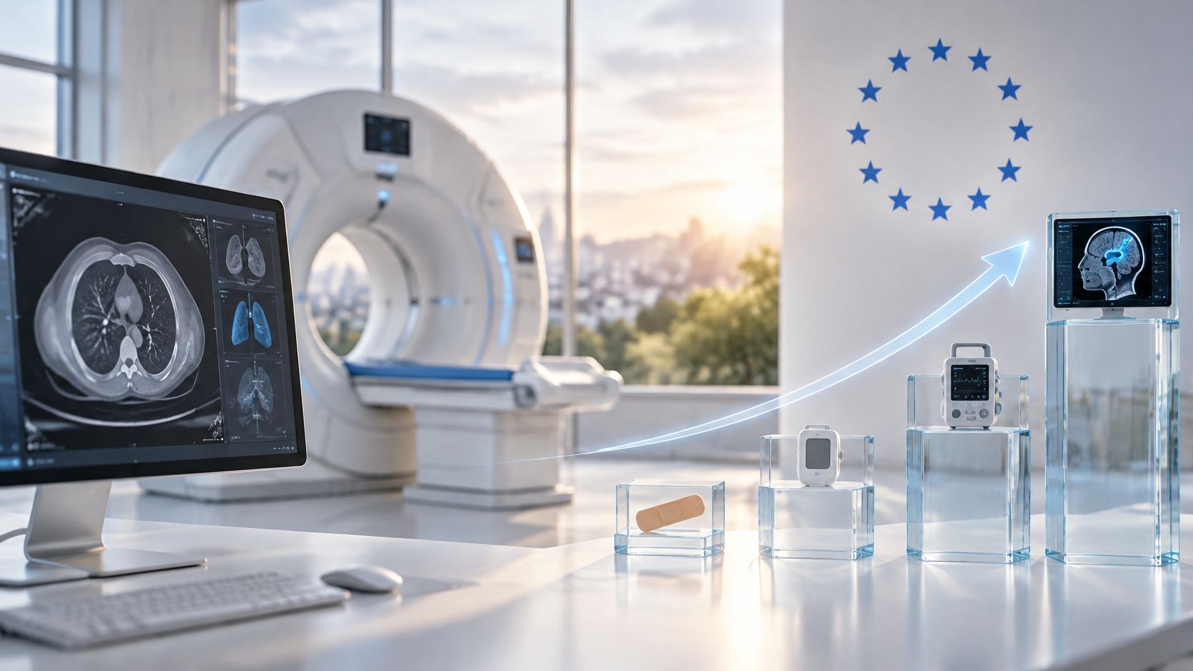 EU MDR classification rules in Annex VIII for medical devices and software