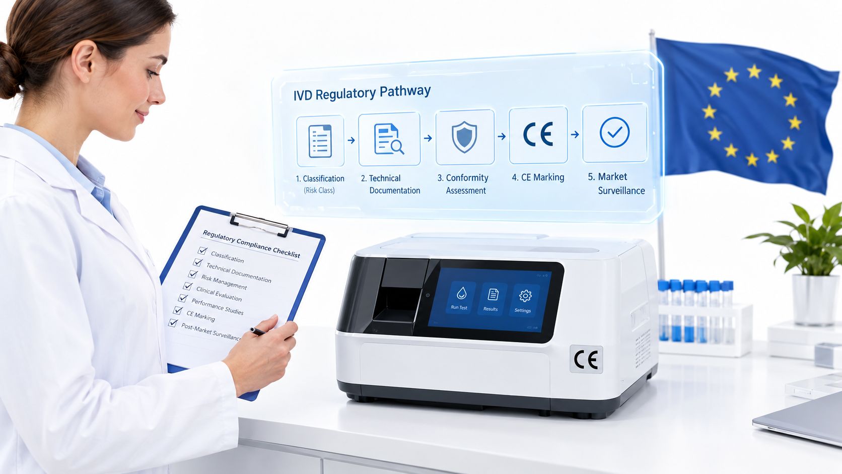 IVD CE Marking Under the IVDR: A Practical Route