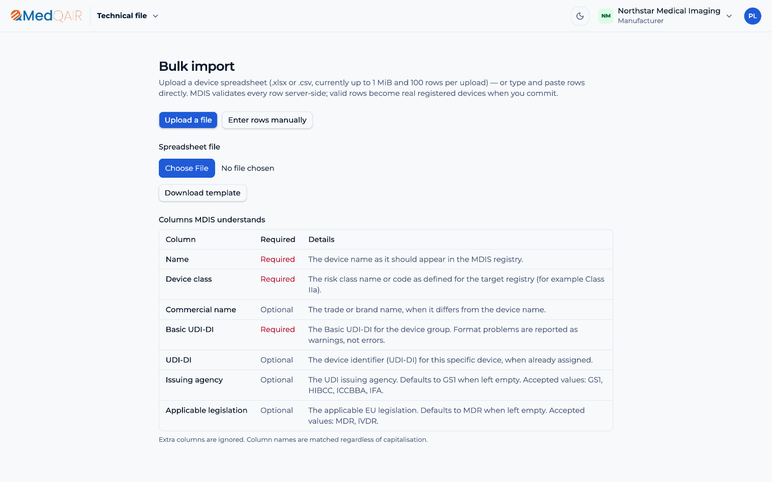 mdis-bulk-import