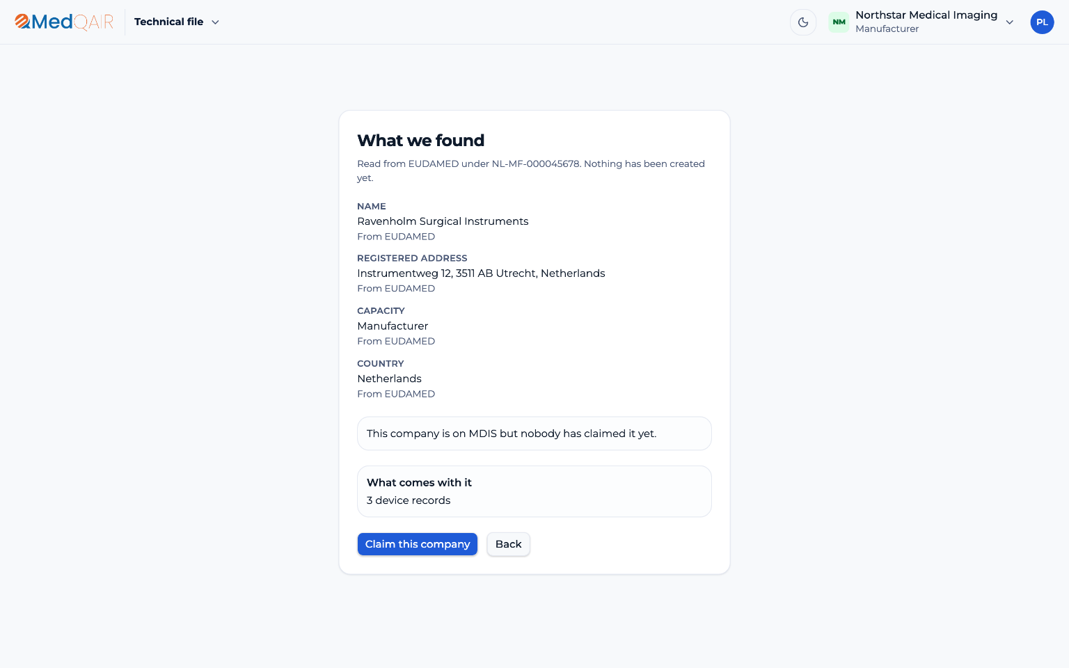 mdis-connect-eudamed-match
